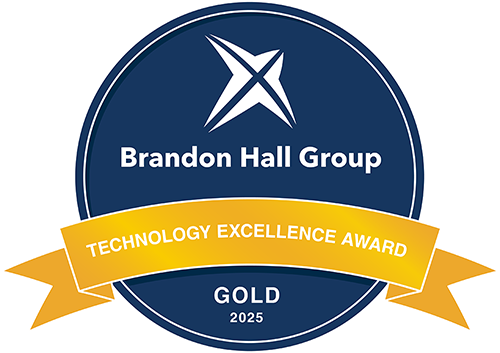 2025 Gold Brandon Hall Group Technology Excellence Award Intrepid by VitalSource