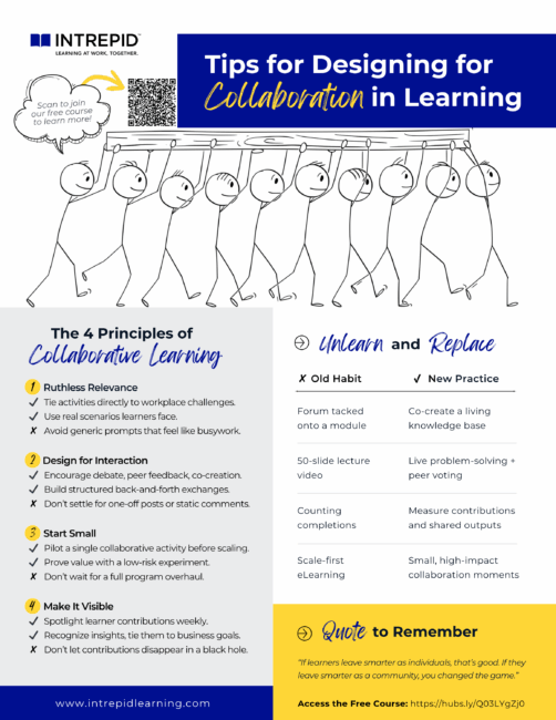 Tips for Designing for Collaborative Learning