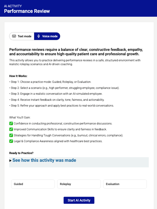 using ai for performance reviews