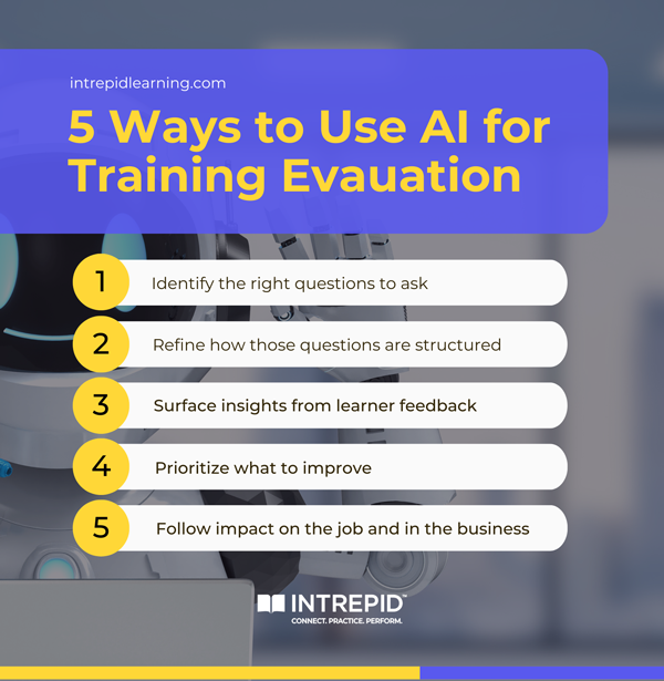 5 ways to use ai for training evaluation